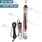 4  Deep Well Submersible Pump  2hp  220v  37 Gpm  427ft Max  12 Stage 60hz