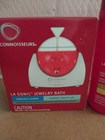 New Connoisseurs La Sonic Jewelry Bath Cordless Cleaner With Extra Solution
