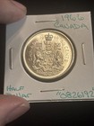 1966 Canada 50 Cents Canadian Silver Half Dollar    0826192    50c
