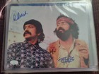 Cheech And Chong Dual Signed Autograph 8x10 Jsa Certified