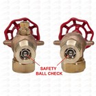 Steamer Sight Glass Water Gauge Valve Set W rods For Steamaster Hpj-2s Boilers