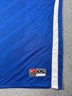 Nike Blank Basketball Jersey Mens Xxl Blue White Sleeveless Y2k Relaxed Fit Logo