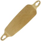 Drop Down   Through Longboard Deck - Zebra Bamboo Maple - 9 75  X 39 75 