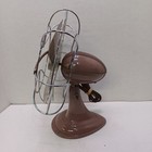 Vintage 1950s Westinghouse Desk Table Fan Model 10 Ld2 10  Brown