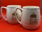  pair  Edward Viii Coronation Of King Mug May 1937 Vintage Royal Made England 