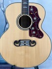 Us Warehouse J-200 Natural Acoustic Guitar Solid Spruce Top Hollow Body