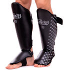 Fairtex Sp5 Shin Guards Muay Thai Boxing Mma Kickboxing Martial Arts Black
