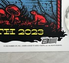 X 550 Screen Print Official Concert Poster Red Hot Chili Peppers Fargo Nd 2023