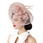 Elegant Fascinators Hats Women Headband Cocktail Tea Party Hat Wedding Hair Clip