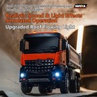 Huina 1 14 14ch Rc Dumper 1598 6x6 Plastic Tipper Vehicle Model Light Sound Rtr