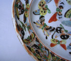 Antique Chinese Thousand Butterflies Oval Serving Platter 11 25 In Read