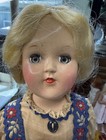 Vintage 1950s Ideal Toy   s Toni Doll In Original Box Blonde P-90 Red Dress