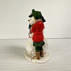 Coca-cola Town Square Coll  Thirsty Snowman Holiday Village Figure 7950 Vtg 1992
