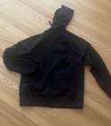 Lululemon Men   s Black Hooded Full-zip Pace Breaker Jacket Size L