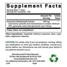 Best Naturals Super Gymnema Sylvestre 500 Mg 120 Vegetarian Capsules