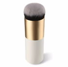 Pro Kabuki Makeup Brush     Flat Foundation  Blush  Contour   Powder Cosmetic Tool