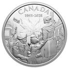2025 Proof  20 Canadian Silver End Of The Second World War In Europe 1 Oz Ogp   