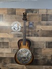 1930s Dobro Round Neck Resonator Guitar W case