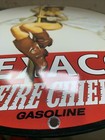 Texaco Fire Chief Pinup Girl Pump Oil 2 Lbs Enamel Porcelain Gas Sign