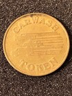 Vintage Car Wash Token Three Zooming Cars Motif Double Sided Circulated Token