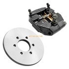 Rear Brake Disc Rotor   Caliper For Yamaha Grizzly 660 Yfm660f 2002-2008