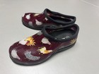 Womens Size 7 Sloggers Chicken Rooster Theme Garden Waterproof Slip On Shoe Usa