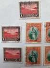 1935 Guatemala Upu Stamps Lot Of 12 Lake Atitlan Quetzal Pictorial Used
