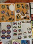 250  Vtg 90 s 00 s Lot Of Assorted Stickers Disney Animals Lisa Frank Mcdonald   s