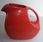Homer Laughlin Fiesta Scarlet Red Beverage Pitcher