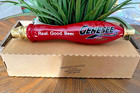 New In Box Red Genesee Beer Tap Handle For Bar Man Cave Or Shifter Handle  - B22