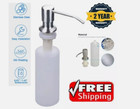 360   Sink Soap Dispenser  Stainless Steel  Kitchen Hands Liquid Pump Bottle