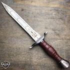 Dark Assassin Medieval Trinity Trident Fixed Blade Renaissance Dagger Knife New
