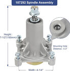 2 Pack  Lawn Mower Spindle 187292  For Husqvarna  Craftsman  Ariens  Poulan Pro