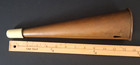 Vtg 12 25  Metal Acoustic Signal Horn Manual  Foghorn Keyhole Wall Mount Slot
