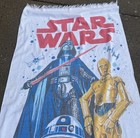 Very Rare Vintage 70s Star Wars Beach Towel  darth Vader  R2d2  C3po  Usa
