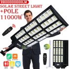 9999999990000lm 11000w Watts Commercial Solar Street Light Parking Lot Road Lamp