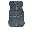 Vintage Jaguar Garment Bag Black Nylon Suit Carrier Travel Luggage Brass