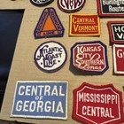 Rare Vintage Authentic Railroad Patches Lot Of 37 New York Central B o L n Mkt