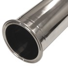 Hfs r  4  Sanitary Tri Clamp Spool 36  Length Stainless Steel 304 Round Tubing
