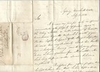 1830 Australia Entire Letter To Edinburgh  Red Ship Letter  John  Eady Manning