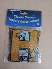 Happy New Year Banner -4 In  Cluttered Streamer Letters