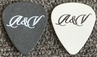 Jonas Brothers Guitar Pick Kevin Jonas Lot Of 2 Initials Tour Picks Pic Plectrum