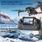 Drone 2026 4k Hd Dual Camera Wifi Fpv Rc Foldable Quadcopter Remote With Screen