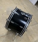 1970   s Vintage Ludwig Black Cortex Bass Drum 26 X 14 3ply   Bonham