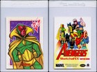 Marvel 2012 Greatest Heroes The Avengers Sketch Card By  Benjamin Glendenning