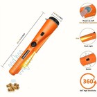 Handheld Metal Detector - 360   Detection For Gold  Silver   Treasure Hunting