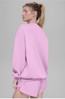 Alo Yoga Accolade Crewneck Candy Heart Pink Size Medium