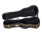 Luna Tooled Leather Soprano Ukulele Hard Shell Case - Open Box