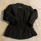 Tour Master Motive Womens Motorcycle Jacket Black Water Resistant Size Lg 12-14