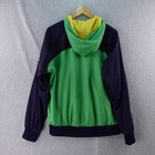 Rlx Ralph Lauren Mens M Performance Golf Windbreaker Jacket Navy Green Yellow